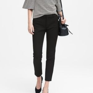 Banana Republic Sloan Skinny-Fit Solid Ankle Pant